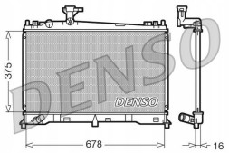 Denso DRM44010 Охолоджувач води mazda 6 02- - denso drm44010