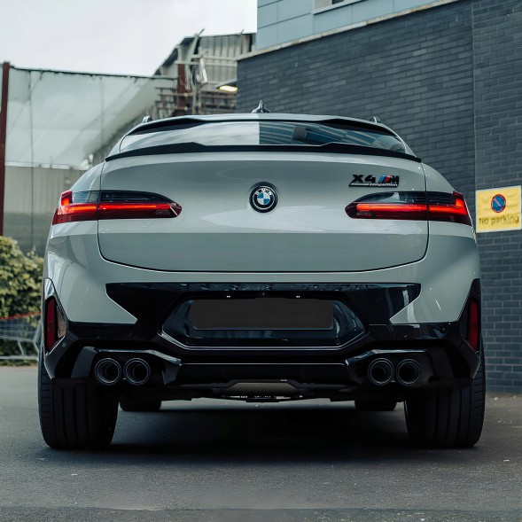 Китай T-148 Карбоновий спойлер на кришку багажника BMW X4 G02 / X4M F98 M Style 2018+