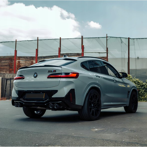 Китай T-148 Карбоновий спойлер на кришку багажника BMW X4 G02 / X4M F98 M Style 2018+