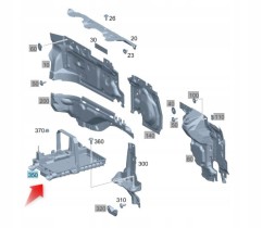 Mercedes-Benz OE Основа акумулятора Mercedes-Benz OE A1776204201