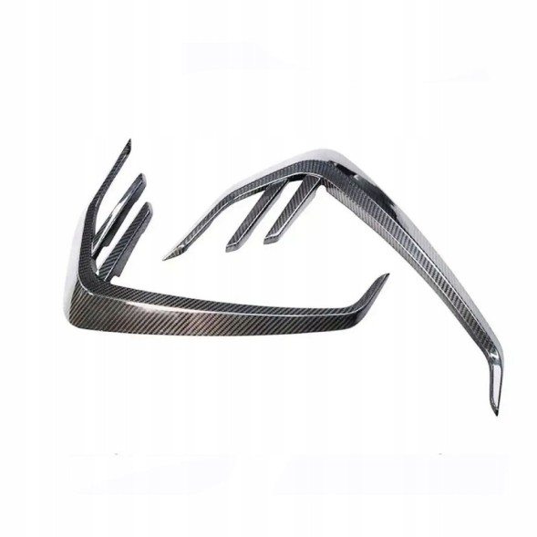 Китай 86350470341 КАРБОНОВІ ДЕКОРИ НАКЛАДКИ БРИЗКОВИКІВ ЗЯБРА AC STYLE BMW M3 G80 G81 CARBON