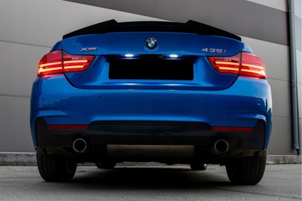 Net-Cars NTTSBMF32M4CSKT СПОЙЛЕР КЛАПАК BMW F32 M4 M ЧОРНИЙ МАТОВИЙ ПАК