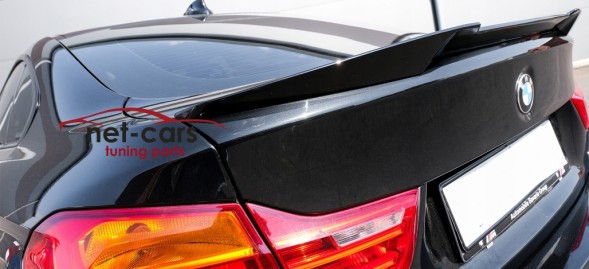 Net-Cars NTTSBMF32M4CSKT СПОЙЛЕР КЛАПАК BMW F32 M4 M ЧОРНИЙ МАТОВИЙ ПАК