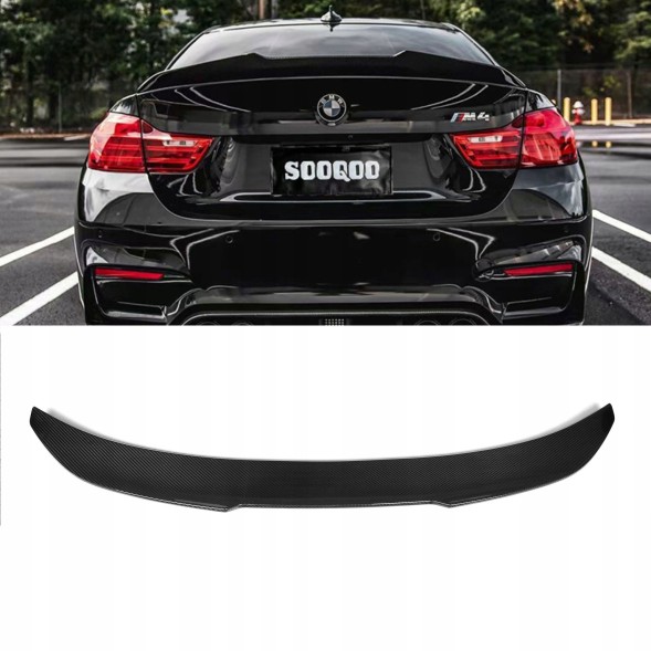 Китай T-006 Спойлер на люк багажника BMW F30 F80 PSM Стиль Карбонова ( Dry-Carbon )