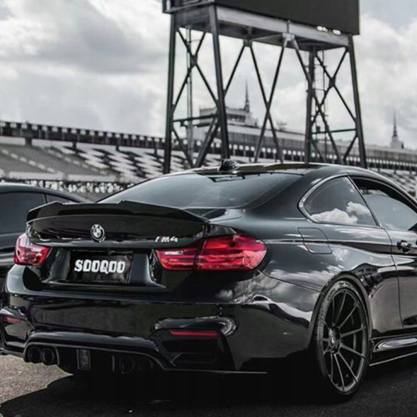 Китай T-006 Спойлер на люк багажника BMW F30 F80 PSM Стиль Карбонова ( Dry-Carbon )