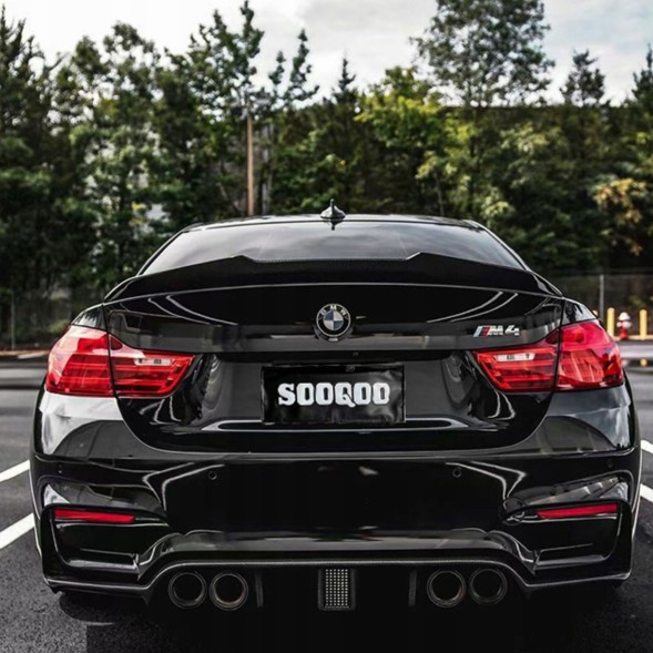 Китай T-006 Спойлер на люк багажника BMW F30 F80 PSM Стиль Карбонова ( Dry-Carbon )