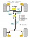 LK-LEMAR 27114=4+ 2xB2516+2xB2520 Комплект шлангів VW MINI SHARAN IV ABS з 2000 р. + гнучкий 27114 = 4