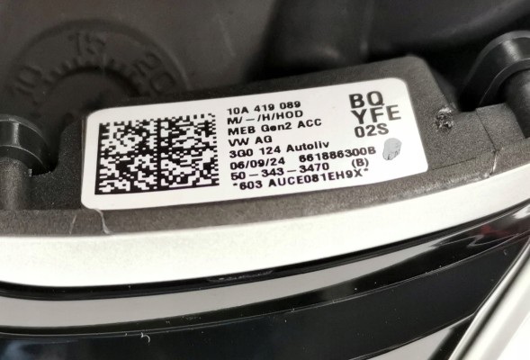 Volkswagen OE 10A419089BQ, DWP526386OE МУЛЬТИФУНКЦІОНАЛЬНЕ ШКІРЯНЕ КЕРМО З СЕНСОРОМ VW ID.5 ID5 10A419089BQ ОРИГІНАЛ