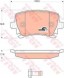 TRW GDB1622 + DF4271 SKODA OCTAVIA II (1Z3, 1Z5) Колодки + диски задні trw skoda octavia ii 2 260 мм