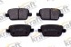 Kraft Automotive 6012304 + 6042003 Накладки + гальмівні диски задні крафт ford kuga і 1