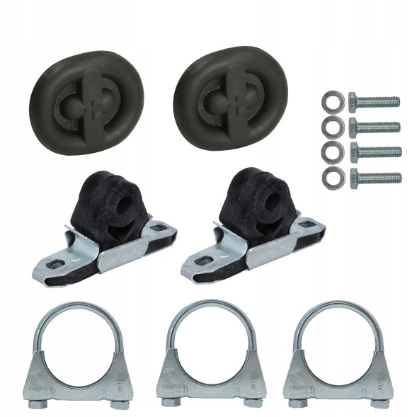Ferroz Export ZEST.06.070+06.071 Комплект глушників vw t4 transporter 2.0 2.5 1.9d