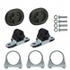 Ferroz Export ZEST.06.070+06.071 Комплект глушників vw t4 transporter 2.0 2.5 1.9d
