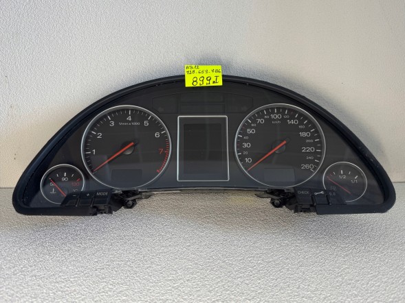 Audi OE ЛІЧИЛЬНИК ПРИЛАДІВ СПІДОМЕТР AUDI A4 B6 8E0920930S 0263626134 BOSCH