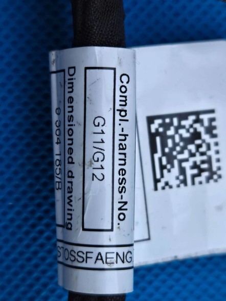 BMW OE QUA7229 Джгут проводів, установка PDC переднього бампера BMW 7 G11 G12 9395654