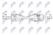 NTY NPW-DW-037 Nty npw-dw-037 карданний вал