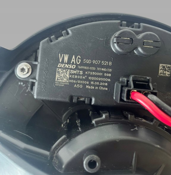 Volkswagen OE 3QD819021A 5QD907521B Повітродувка VW 3QD819021A
