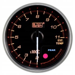 Auto Gauge AGEGTCL ІНДИКАТОР ТЕМПЕРАТУРИ ВИХЛОПНИХ ГАЗІВ EGT - AG PREMIUM 52мм