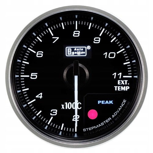 Auto Gauge AGEGTCL ІНДИКАТОР ТЕМПЕРАТУРИ ВИХЛОПНИХ ГАЗІВ EGT - AG PREMIUM 52мм