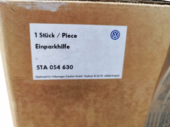 Volkswagen OE 5TA054630, DWP526884OE КОМПЛЕКТ PDC МОДУЛЬ КЕРУВАННЯ ПАРКУВАННЯМ VW TOURAN 5T 5TA054630 LI7F ОРИГІНАЛ