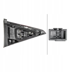 Hella  Лампа задня комплексна hella 2sa 354 832-061 skoda led 12v