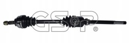 GSP 210143 Карданний вал gsp citroen c5 i ii peugeot 207 прав