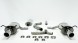 BSR 4056323 Saab 9-3 SS подвійний спортивний вихлоп 2,5" BSR