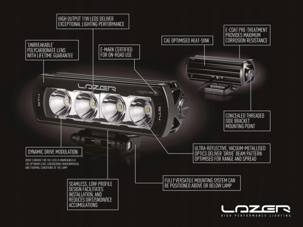 255138 LAZER ST2 Evolution - чорний LAZER-ST2-EVO-B