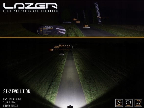 255138 LAZER ST2 Evolution - чорний LAZER-ST2-EVO-B