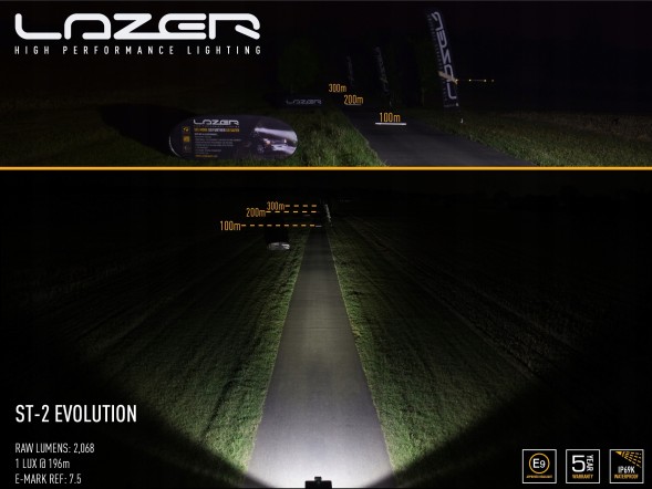 255138 LAZER ST2 Evolution - чорний LAZER-ST2-EVO-B
