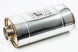WLM Customs WLM-MUF-120/160-OWx350 Глушник спортивний наскрізний WLM 120/160 Овальний дл 350мм нержавіюча сталь INOX