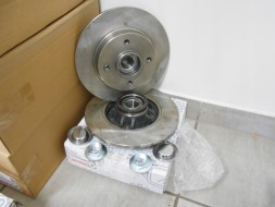 QP 4249.66 x2 2X гальмівний диск задній citroen c4 ds4 peugeot 308 / 4249.66