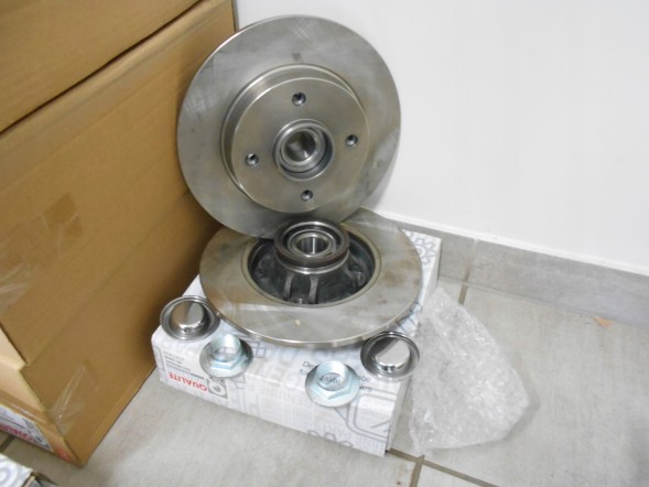 QP 4249.66 x2 2X гальмівний диск задній citroen c4 ds4 peugeot 308 / 4249.66