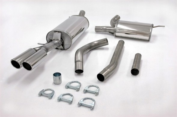 TA-Technix 02AU026-8 Спортивний глушник з нержавіючої сталі Audi A4 B5 1994-2000 р.в