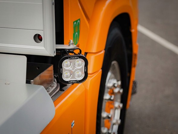 Lazer 1300U50-STRB-RED-B РОБОЧА ЛАМПА LAZER UTILITY-50 5000 ЛМ ПОПЕРЕДЖУВАЛЬНІ ФАРИ, ПОЛОЖЕННЯ ЧЕРВОНИЙ