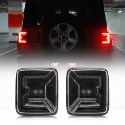 Китай LED-JL-JLU-NEW-C-Clear-eu LED ліхтарі задні Jeep Wrangler Rubicon JL JLU ТИП C Затемнені Європа