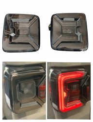 Китай LED-JL-JLU-NEW-C-Clear-eu LED ліхтарі задні Jeep Wrangler Rubicon JL JLU ТИП C Затемнені Європа