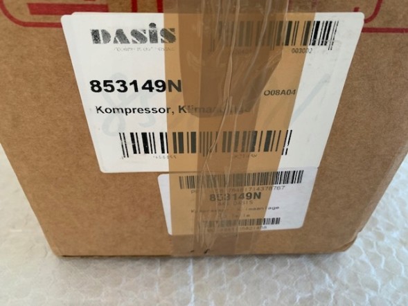 AKS Dasis VW TRANSPORTER T5 КОМПРЕСОР КОНДИЦІОНА AKS DASIS 853149N НОВИЙ