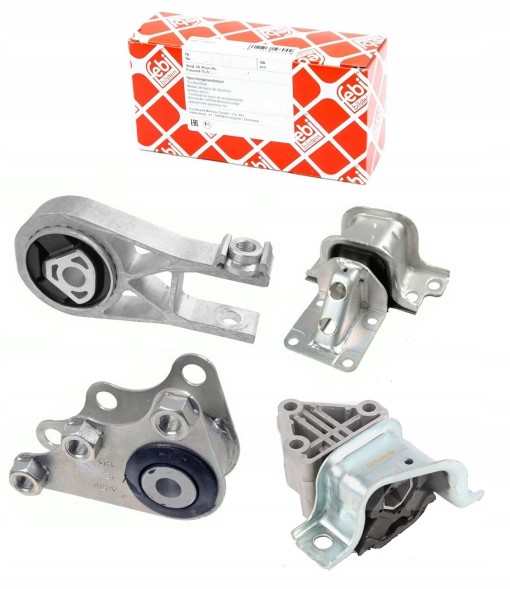 Febi Bilstein FE 32276 + FE 32278 + FE 32279 + FE 32280 КОМПЛЕКТ ПОДУШОК ДВИГУНА FIAT DUCATO 2.3D MULTIJET 06-