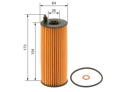 F026407072 BOSCH Фільтр оливи
