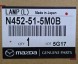 Mazda OE N452515M0B Задній ліхтар бампера лівий MAZDA MX-5 2024+ НОВИЙ OE
