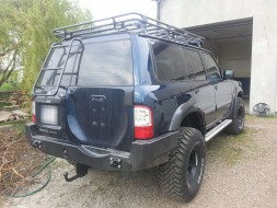 Fabryka4X4 DNB КОРОТКА ДРАБИНА НА БАГАЖНИК NISSAN PATROL Y61 (1997-2009)