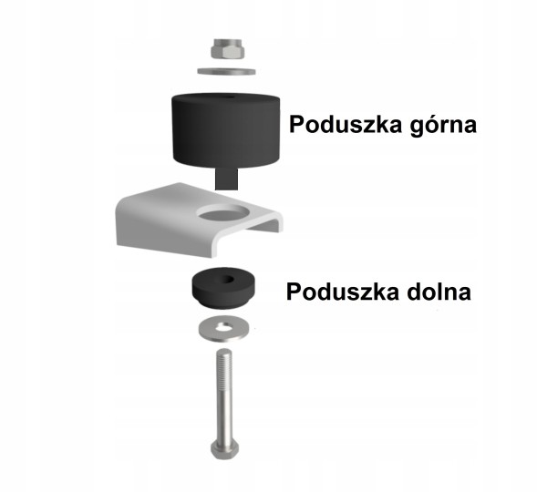 Китай Poduszki Ramy GR Y61 wersja 3D 8 sztuk / zamiennik Каркас Подушки GR Y61 3D версія 8 шт./компл