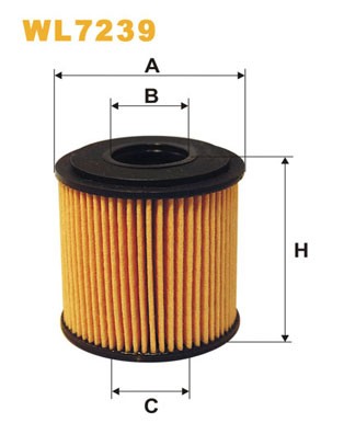 WL7239 WIX FILTERS Фільтр оливи