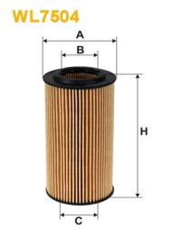 WL7504 WIX FILTERS Фільтр оливи
