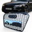 Китай Grill Plaster Miodu Audi A5 8T 2013 -2016 Polift Решітка радіатора для Audi A5 8T 2013-2016, чорний глянець, стільники RS