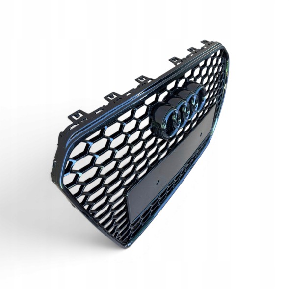 Китай Grill Plaster Miodu Audi A5 8T 2013 -2016 Polift Решітка радіатора для Audi A5 8T 2013-2016, чорний глянець, стільники RS