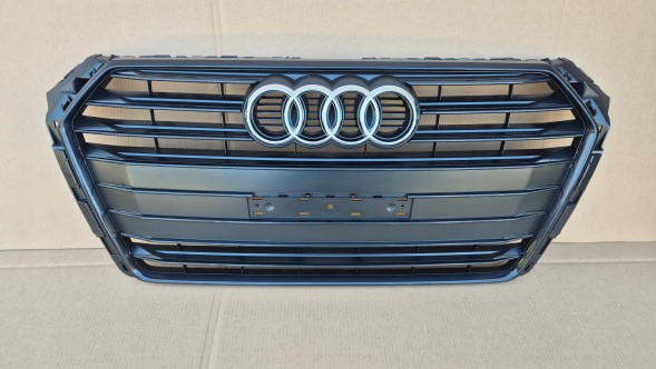 Audi OE GRILL ATRAPA CHŁODNICY AUDI A4 B9 8W0 PRZEDLIFT 2015-2019 BLACK MAŁA TABLICA Решітка радіатора GRILL Audi A4 B9 8W0 8W 15-19 BLACK OE 8W0853651BR AB НОВА