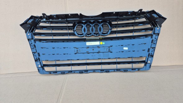 Audi OE GRILL ATRAPA CHŁODNICY AUDI A4 B9 8W0 PRZEDLIFT 2015-2019 BLACK MAŁA TABLICA Решітка радіатора GRILL Audi A4 B9 8W0 8W 15-19 BLACK OE 8W0853651BR AB НОВА