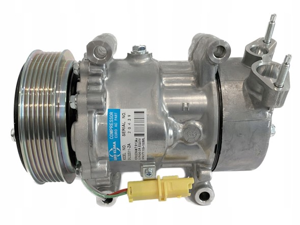 EURO KLIMA EKL32511-ZA / 240514 / 51-0044 / 6453FR / 6453LS / 68197 / 699356 / 9646273880 / AC35930 / CNK218 / SD6V12-1438 / SD6V12-1438F / 8FK351316-801 КОМПРЕСОР 6453GZ 6453JJ 6453JL 6453JP 6453LF 6453LG 6453LH 6453LN 6453QE