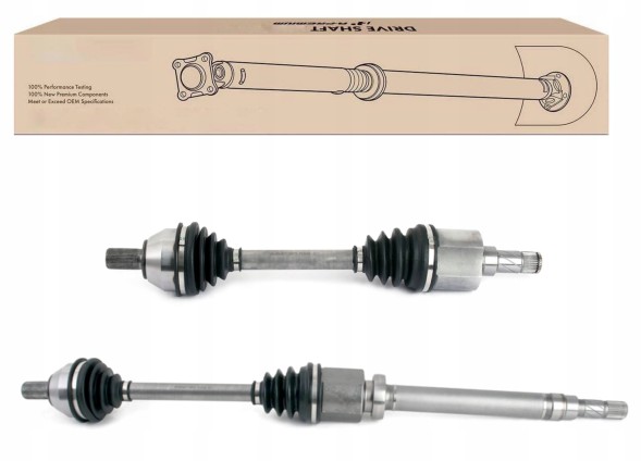 Китай abc-x359x236 ПІВІСЬ ПРАВА + ЛІВА FORD MONDEO IV MK4 2.2 TDCi РУЧНА КОРОБКА ПЕРЕДАЧ